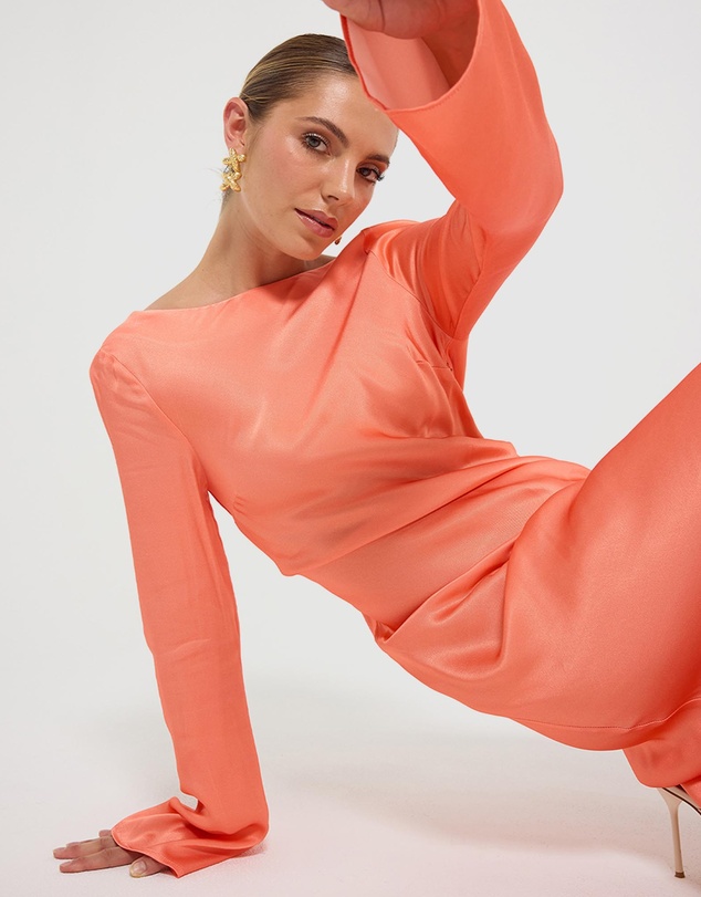 Pasduchas - Quinn Sleeve Midi Dress