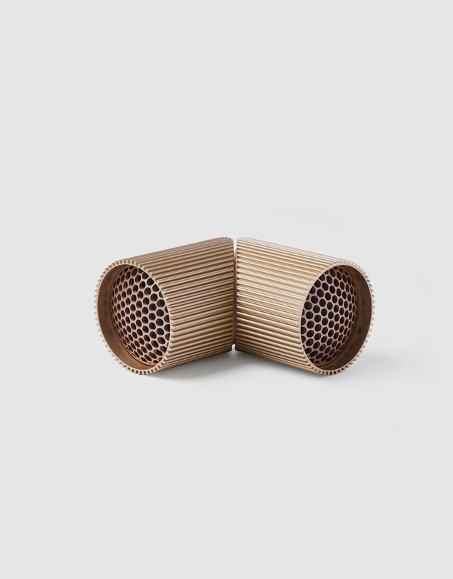 Lexon - Lexon Ray Set Of Magnetic Bluetooth Speakers - Gold