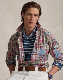 Polo Ralph Lauren - Classic Fit Patchwork Madras Camp Shirt