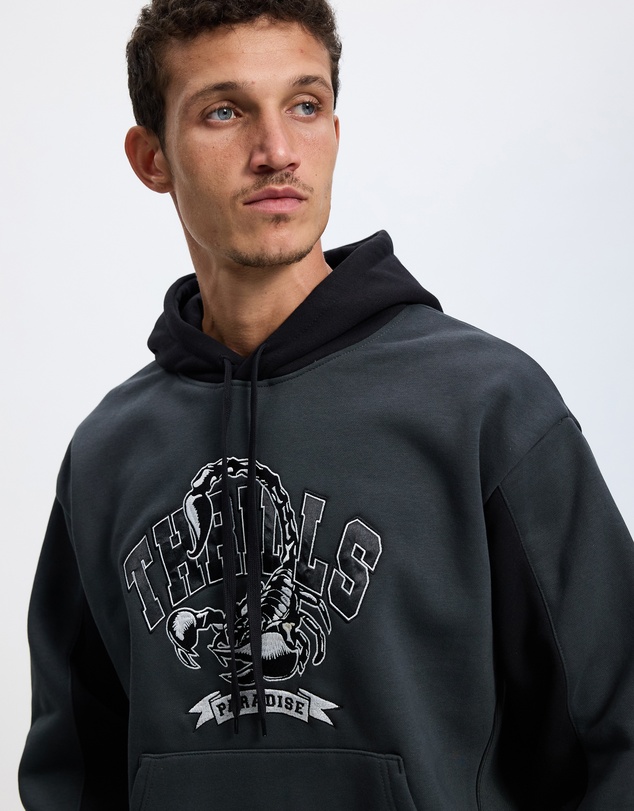 Thrills - Sting Of Defeat Slouch Pull On Cropped Hood