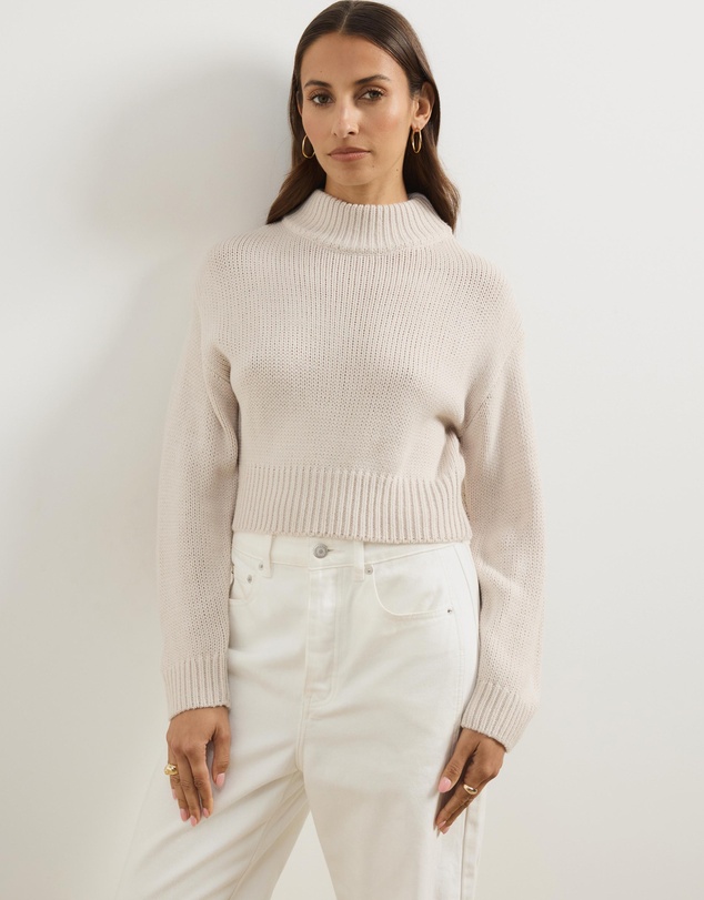 Atmos&Here - Zulu Textured Roll Neck Jumper
