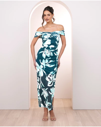 Pilgrim - Sian Off Shoulder Maxi Dress