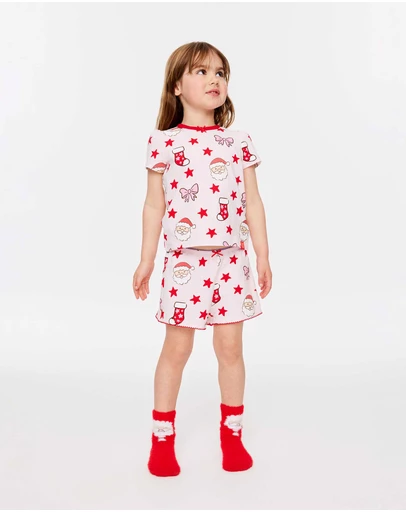 Cotton On Kids - Dreamdrift Puff Short Slv Pj Set
