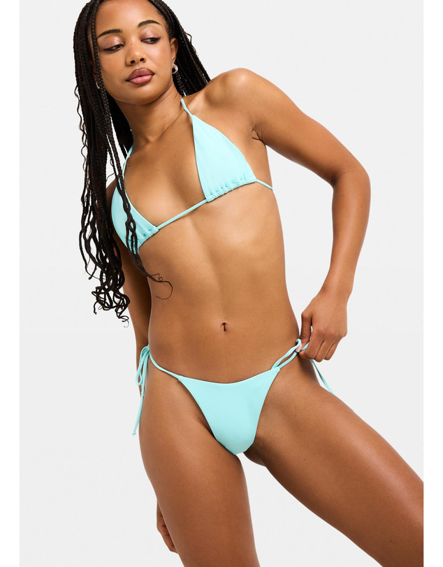 Subtitled - Tie Side Skimpy Bikini Bottom