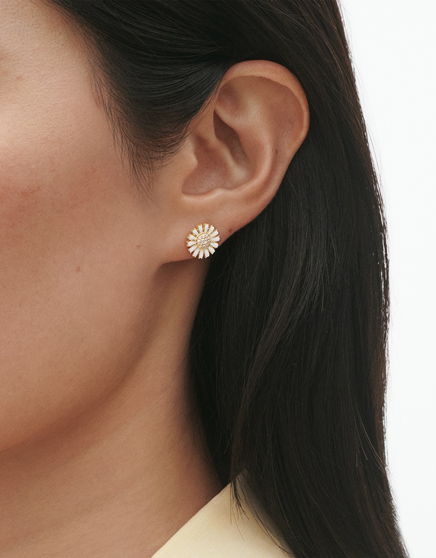 Georg Jensen - Daisy Earsuds with Diamonds