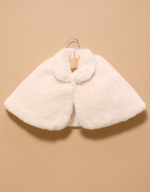 Purebaby - Faux Fur Cape - Kids-Babies