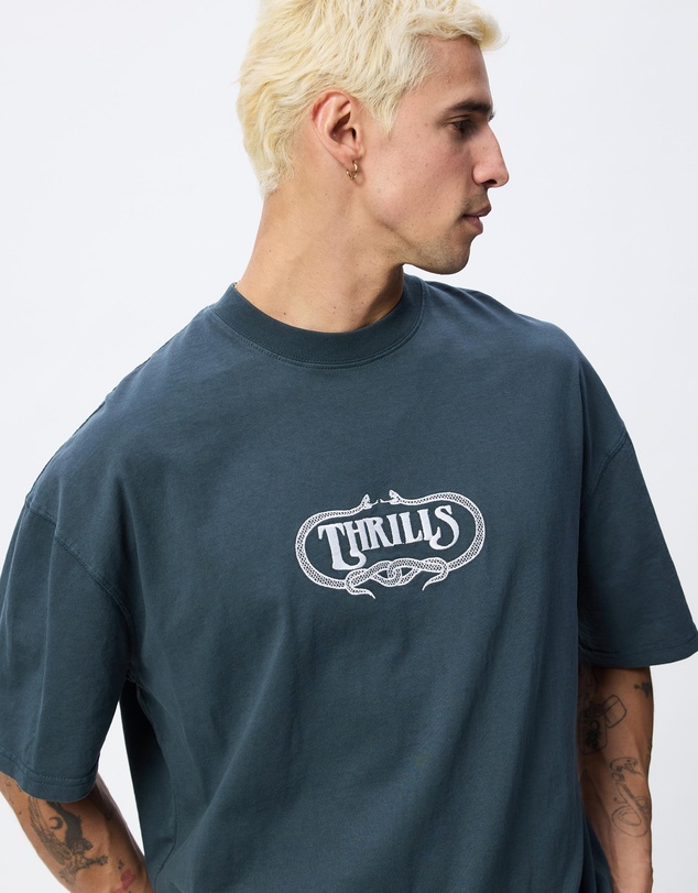 Thrills - Double Time Oversize Box Tee