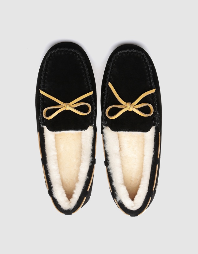 EVERAU - EverAU Ugg Miracle Moccasin Leather Upper Moccasins