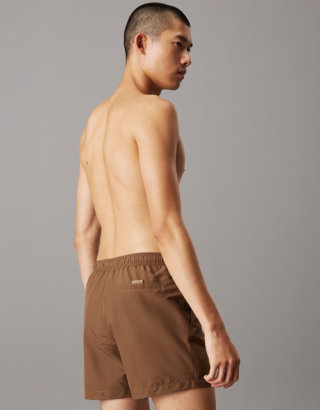 Calvin Klein - Logo Embroidery Medium Drawstring Swim Shorts