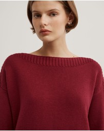 Witchery - Boat Neck Knit
