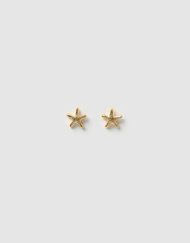 Arms Of Eve - Starfish Gold Studs