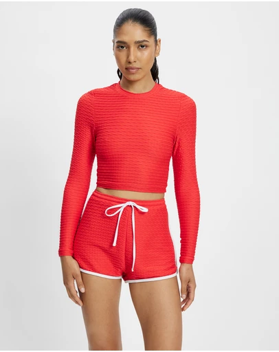 Duskii - LS Crop Top