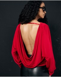 Lover - Carmen Cowl Back Top