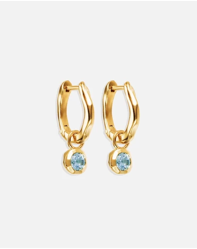 By Charlotte - Gold Infinite Skies Hoops