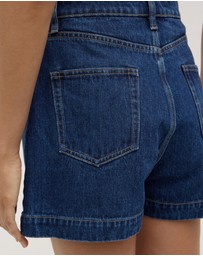 Assembly Label - Boxy Denim Shorts