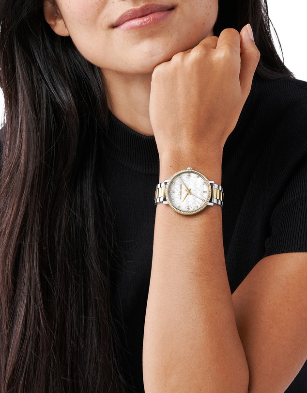 Michael Kors - Pyper 2 Tone Analogue Watch