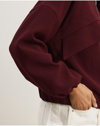 Atmos&Here - Gabriella Tailored Bomber Jacket