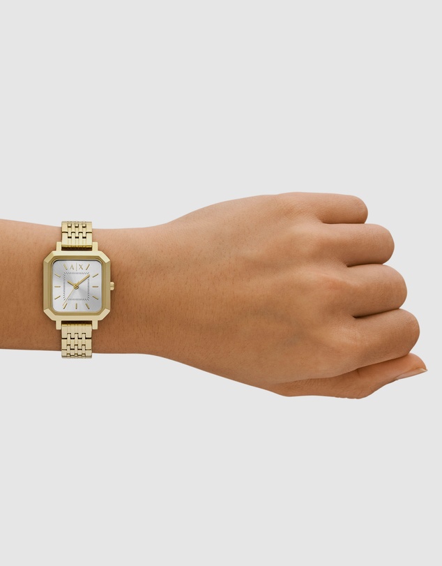 Armani Exchange - Gold Tone Analogue Watch