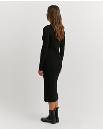 Toorallie - Variegated Rib Cardigan Dress