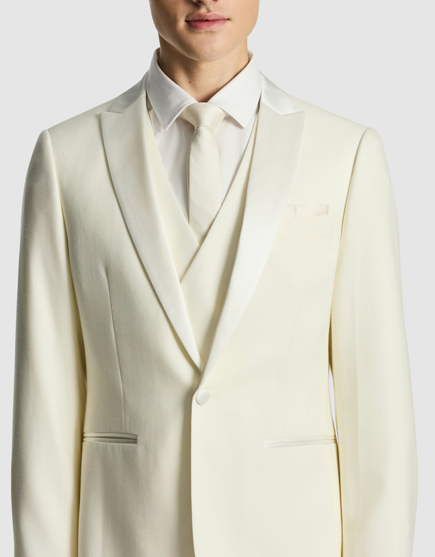 yd. - Amalfi Wool Blend Tux Blazer