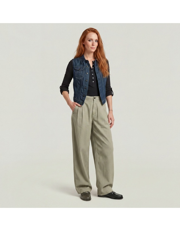 G-Star - Pleated chino wmn