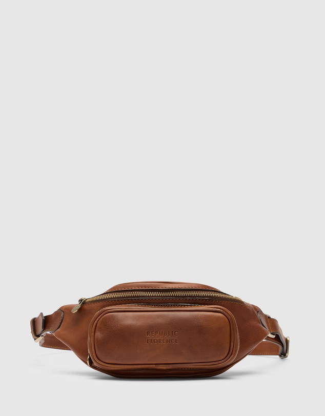 Republic of Florence - Marius Matt Brown Sling Bag