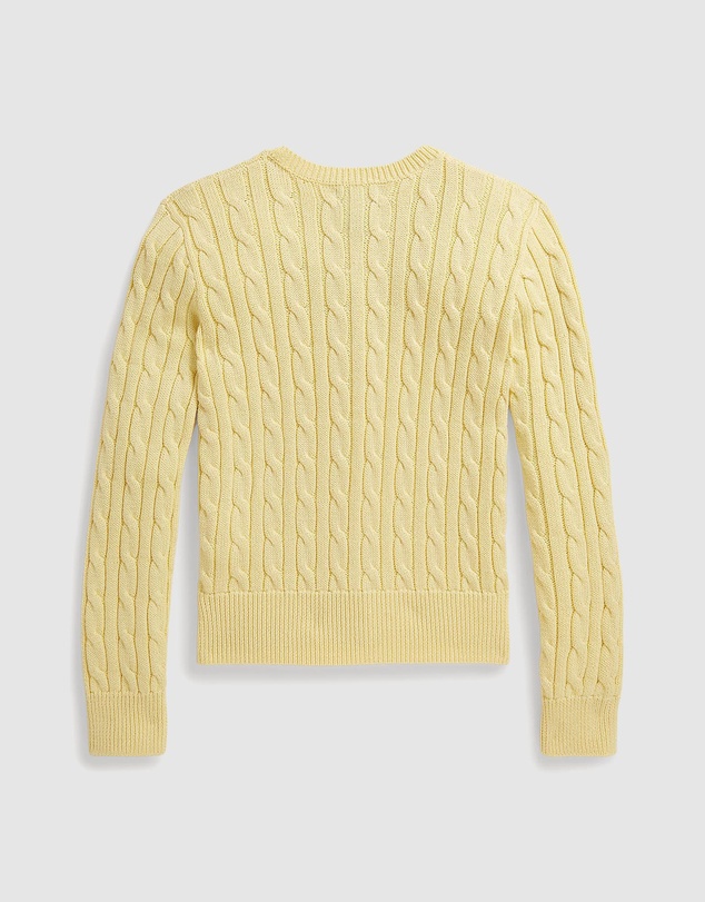 Polo Ralph Lauren - Metallic Cable-Knit Cardigan - Teens
