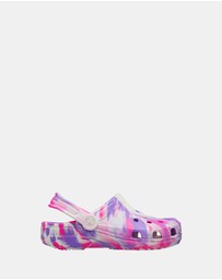 Crocs - Classic Glow Marble Clog Infant