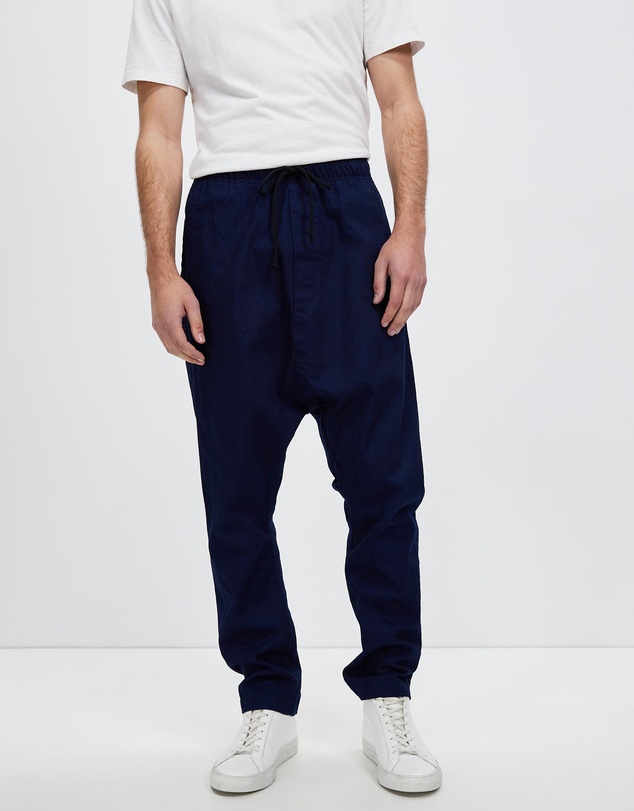 Surrounded By Ghosts - The Gismondine Denim Drawstring Pants