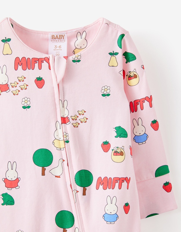 Cotton On Kids - Growie Long Sleeve Zip Romper - License
