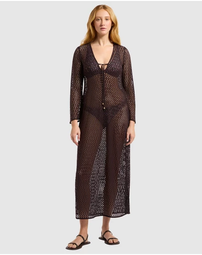 JETS - Jetset Stretch Lace Maxi Kaftan