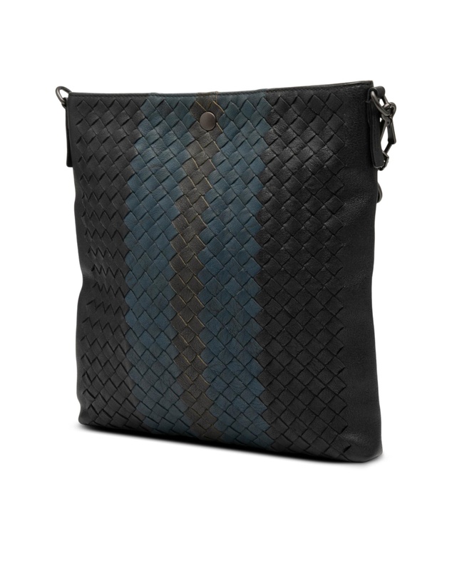 Pre-Loved by Azura Reborn - Pre-Loved Tricolor Leather Intrecciato Crossbody