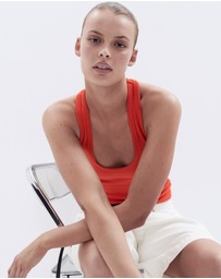 UNISON - Aus Cotton Scoop Neck Tank