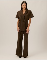 Tussah - Allira Pin Tuck Tailored Pants