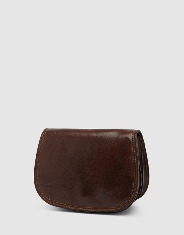 Republic of Florence - Mia Brown Crossbody Bag