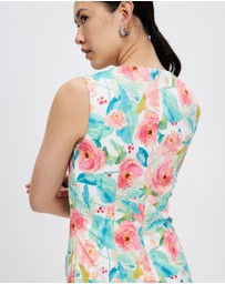 Pink Ruby - Spring Racer Dress