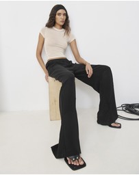 Paris Georgia - Sheer Baby Tee