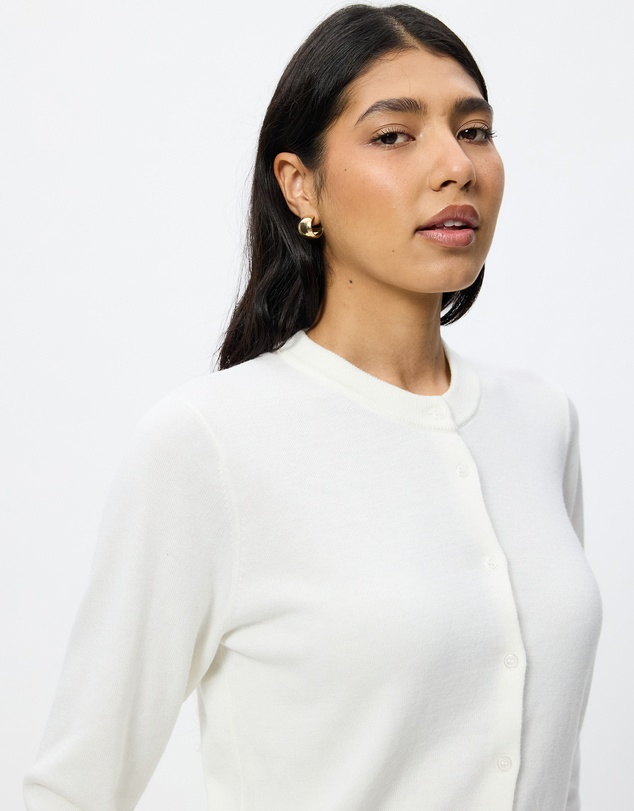 White By FTL - Kylie Cardigan