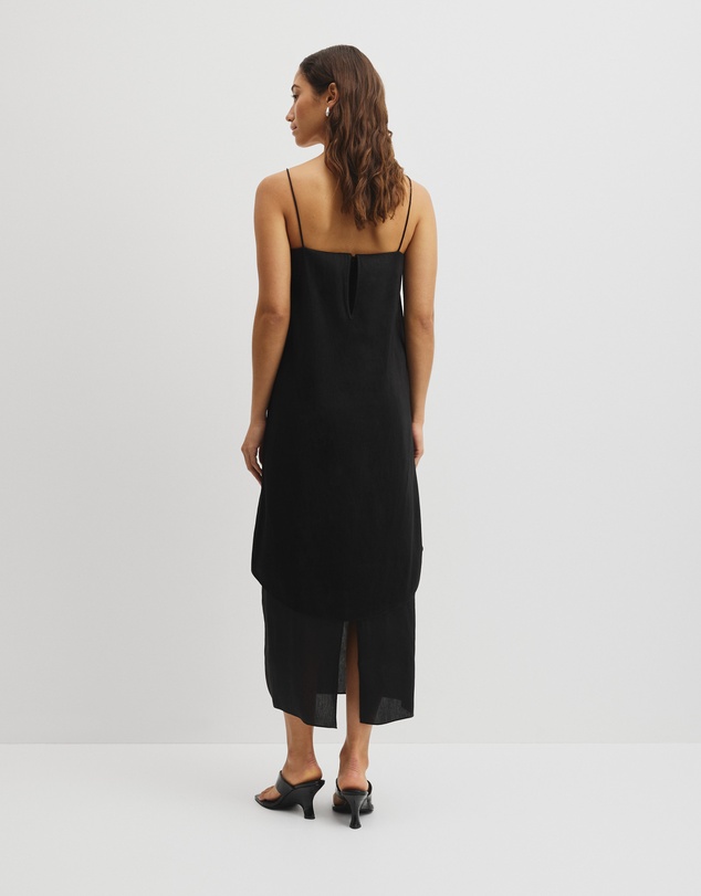 Country Road - Tie Detail Midi Dress
