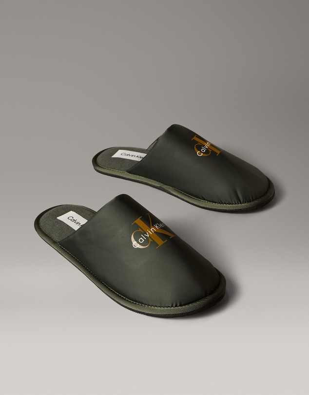 Calvin Klein - Signature Logo Hotel Slippers