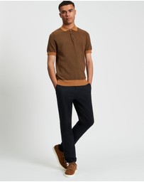 Ben Sherman - Bi Coloured Textured Polo