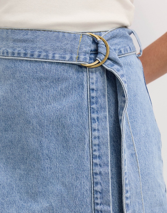 The Fated - Carlotta Denim Mini Skirt