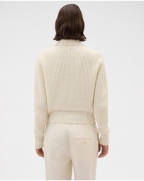 Oroton - Waffle Cardigan