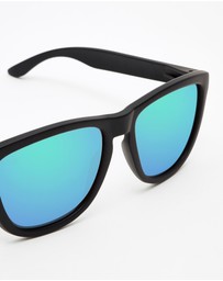 Hawkers Co - HAWKERS - Polarized Carbon Black Emerald ONE Sunglasses for Men and Women UV400