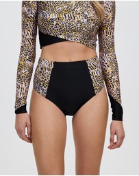 Duskii - High Waist Panel Bottoms