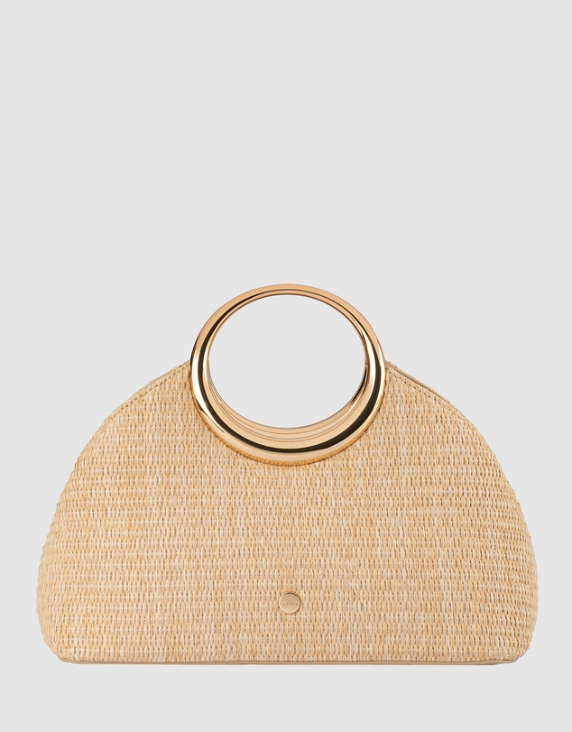Olga Berg - Charlotte Woven Top Handle