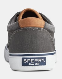 Sperry - Striper II Canvas Medium Black- Men's