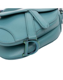 Pre-Loved by Azura Reborn - Pre-Loved Micro Goatskin Saddle Bag