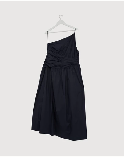 Revibe - Repaired AERE Priya Asymmetric Maxi Dress - AU 18