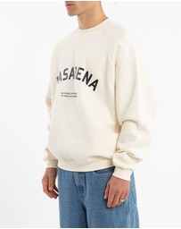Nena & Pasadena - Rich Raglan Fleece Crew